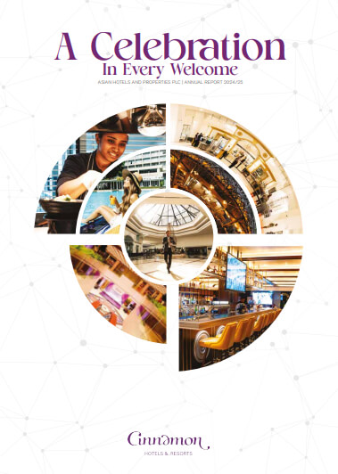 Asian Hotels Group Company Annual Report cover